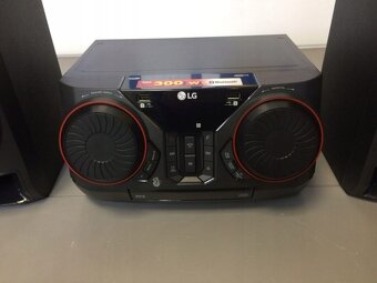 Predám hifi mini / mikrosystém LG CK 43 300W BOOM - 5