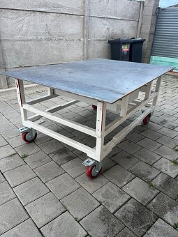Stôl na zváranie 110x150 platňa 10mm váha 250kg - 5