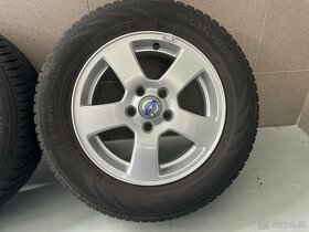 Disky Orig. VOLVO 6J x 15 H2 + pneumatiky 195/65 R15 zimné - 5