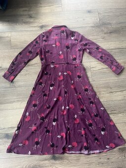 Damske saty farby Burgundy zn. Next, vel. M - 5