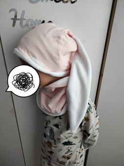 teply zimný set zajko - 5