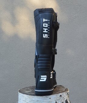 Detské čižmy topánky boty SHOT čierne - 5