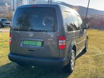 VW CADDY 1,6 MPI BEN/LPG - 75 kW, TOP KM - 5
