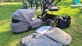 EASYWALKER Set XXL kočík kombinovaný Harvey3 Fossil Grey - 5
