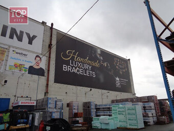 Prenájom reklamnej plochy Poprad ,cesta E 18 , 40 m2. - 5