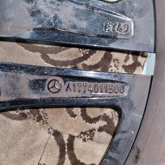 Hliníkové Mercedes disky 5x112 R18 7,5J ET49 - 5