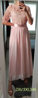 Dlhé spoločenské šaty 2Xl/3Xl - 5