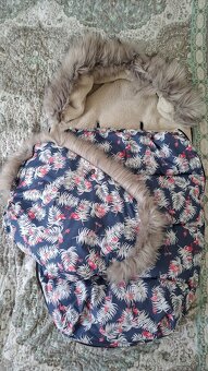 Fusak do kočíka a rukávnik s kožušinkou BABYMATEX - 5