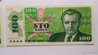 50 Kčs 1964 a 100 Kčs 1989 - 5