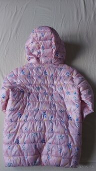 2ks Prechodna dievcenska bunda vel.128cm - 5