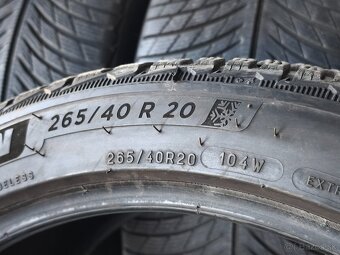 265/40 r20 + 295/35 r20 zimné pneumatiky Michelin Alpin 5 - 5