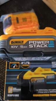 Baterie DeWALT DCBP518H2 POWERSTACK - 5