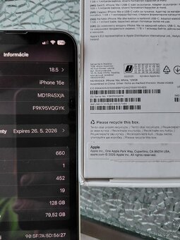 iPhone 16e 128GB white - 5
