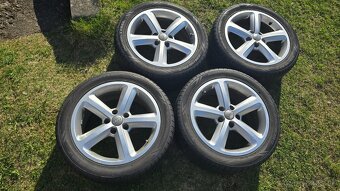 Originálne disky Audi R17 s letnými pneumatikami Nokian - 5