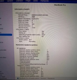 Macbook Pro Retina 15 2018 i7 Cena 470€ - 5