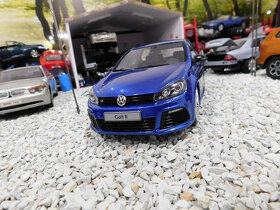 model auta VW Golf 6R modrý Otto mobile 1:18 - 5