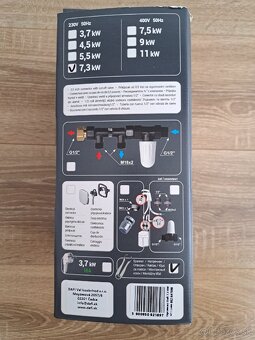 Prietokový ohrievač vody - Dafi sprcha chrom 7,3 kW - nový - 5