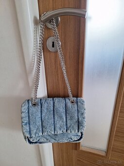 Jeansová kabelka crossbody - 5