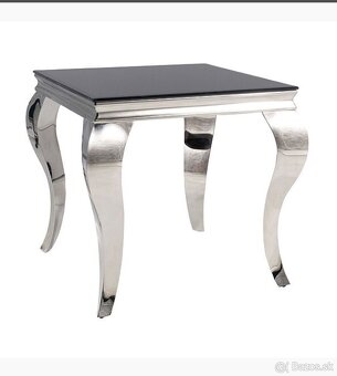 Glamour stol, 4 stolicky a konferencny stolik - 5