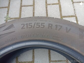 Letné pneu Continental EcoContact 6 215/55 R17 - 5