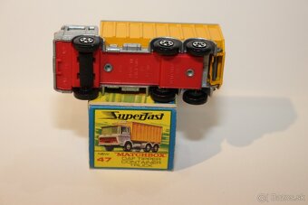 Matchbox SF DAF Tipper container truck - 5