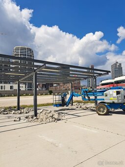 Oceľová konštrukcia s krytinou - 5