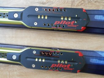 Lyže Salomon s viazaním Made in France 160cm R11,7 - 5