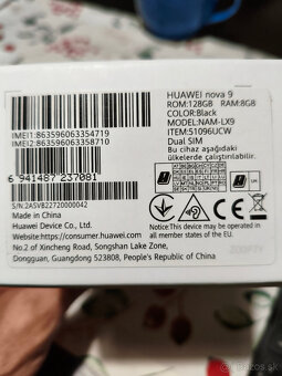 Huawei Nova 9 8/128 MB - 5