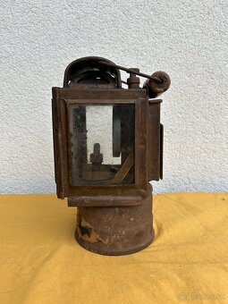 Nemecke kovové karbidove Lampi - 5