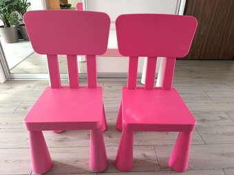 Detský stôl a 2 stoličky IKEA - 5