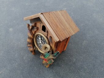 Predám starožitné nemecké kukučkové hodiny - 5