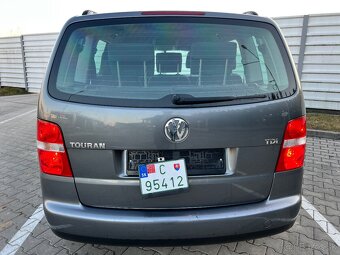 7MIEST VW TOURAN 1.9TDi 77kW ✅CENA NA SK ŠPZ - 5