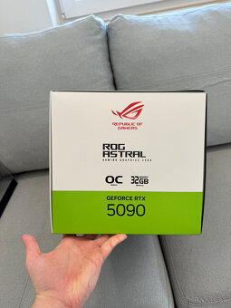 ⭐️ Nvidia RTX 5090 Asus ROG Astral Liquid 32GB, nová - 5