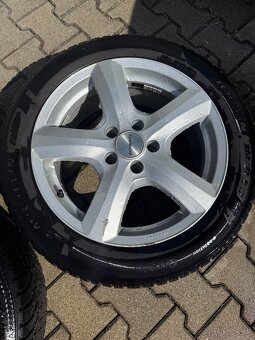 Predám elektróny 205/55 R17 so zimnými pneu - 5