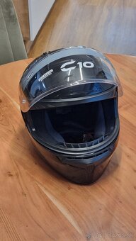 Integrálna prilba HJC C10 Solid čierna velkosť XXS (2XS) - 5