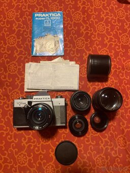 Analógová kamera predám  Praktica Super TL100 - 5