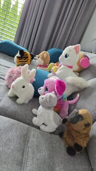 Plyšové hračky so zvukom 10 kusov - 5