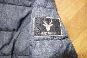 Dievčenská zimná bunda 146-152 - 5