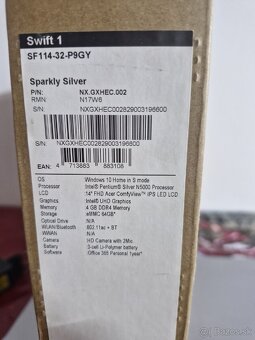 Predám notebook acer swift - 5