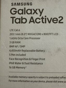 Samsung Galaxy Tab Active 2 - 5