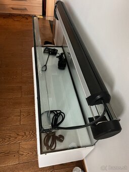 Akvarium 100x30x30 so skrinkou - 5