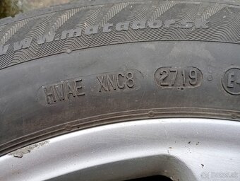 Zimné pneu Originál Audi elektróny 195/65/R15 91T - 5