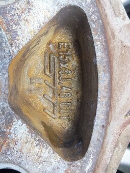 Predam alu disky 6jx15 mitsubishi - 5