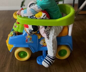 Odrážadlo, hojdačka autíčko 4v1 macko Pu - 5