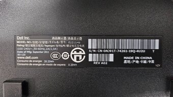 Monitor Dell E2211Hb 22" palcový FullHD - 5