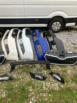 predni naraznik skoda fabia iii 3 lift maska - 5