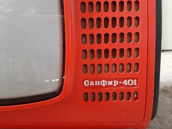 Ruský televízor Safir 401 - 5