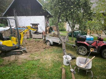 Práca so štvorkolkou_ťažba dreva/iné - 5