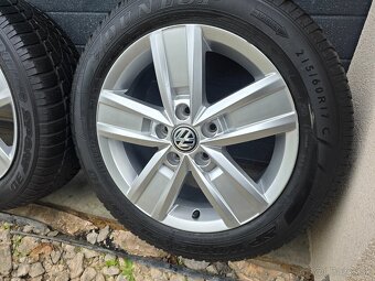 Zimná Sada Volkswagen T5/T6+Dunlop 215/60 R17 C - 5