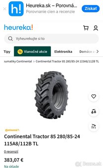 Pneu na traktor Continental Tractor 85 - 5